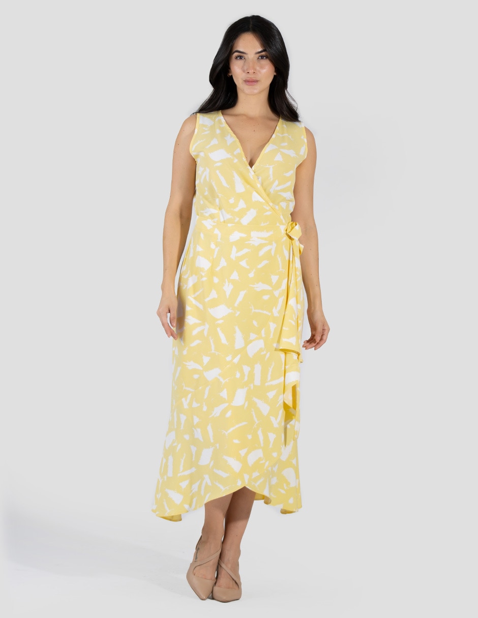 Vestido midi casual para mujer