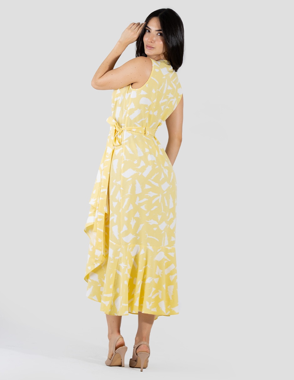 Vestido midi casual para mujer