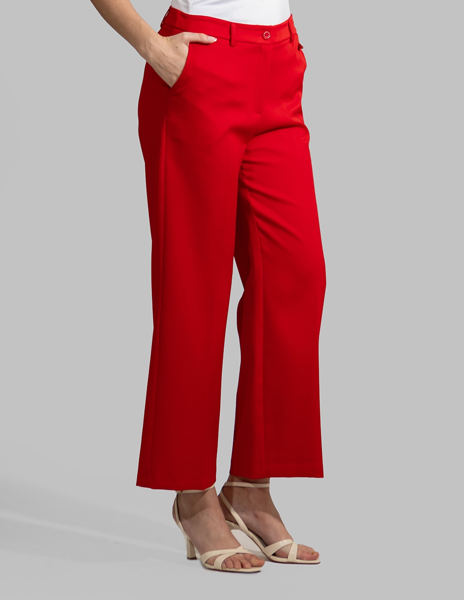 Pantalón regular para mujer