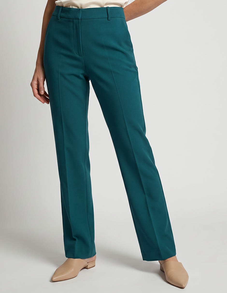 Pantalón de vestir slim para mujer