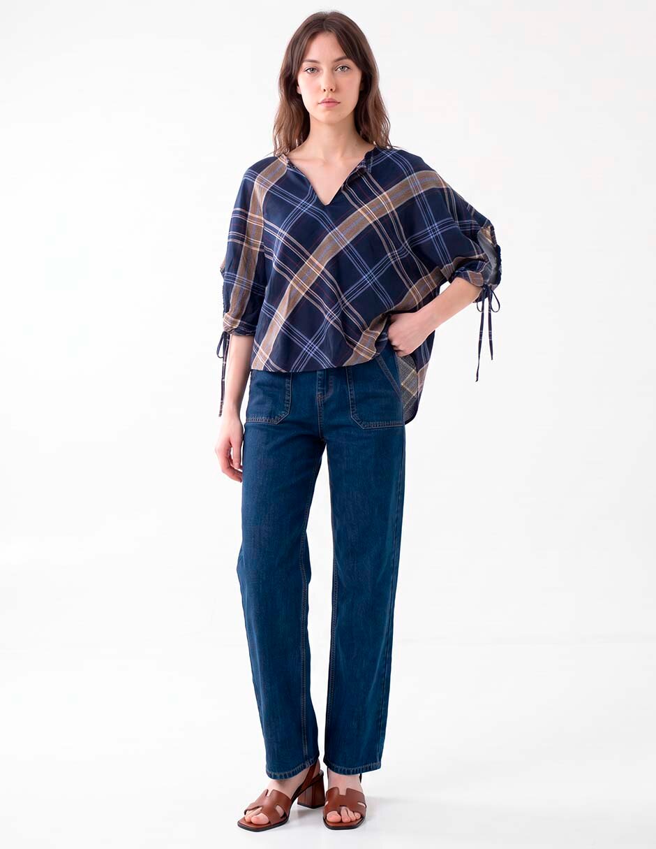 Blusa manga 3/4 para mujer 3
