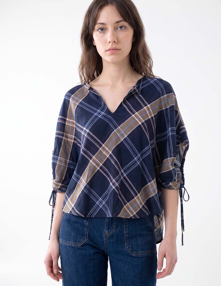 Blusa manga 3/4 para mujer 4