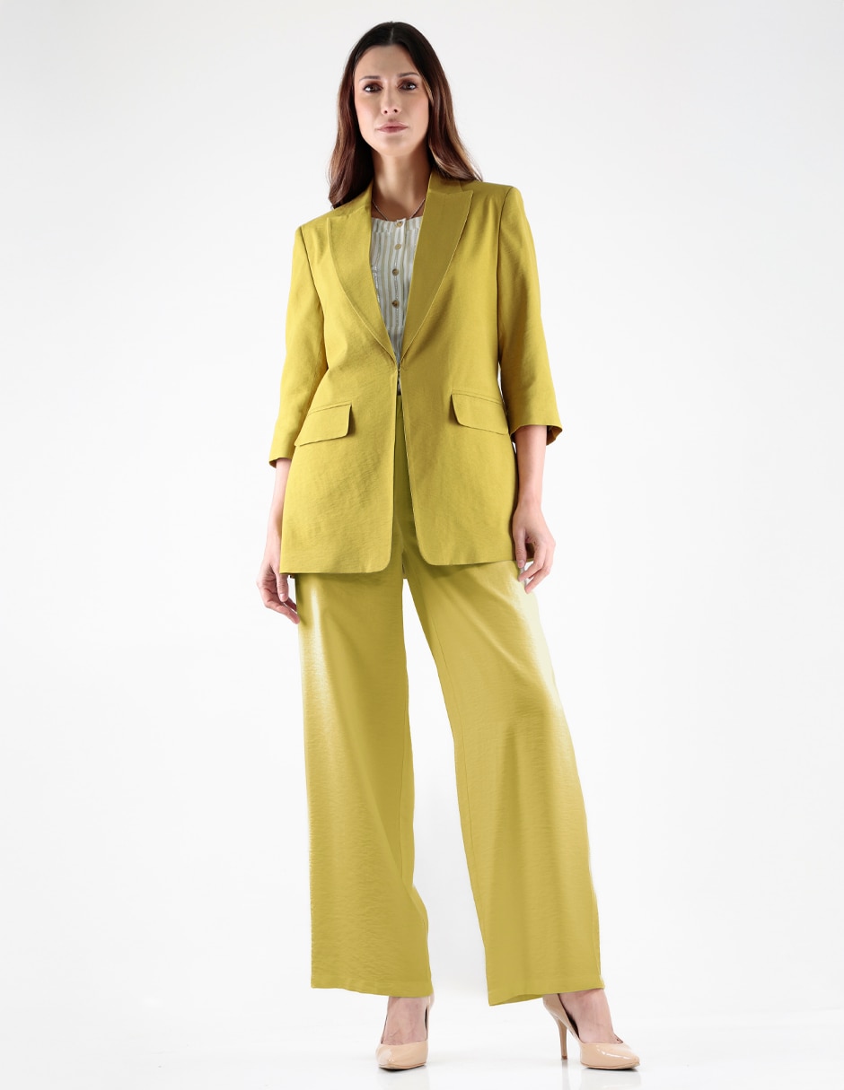 Saco sastreado formal para mujer