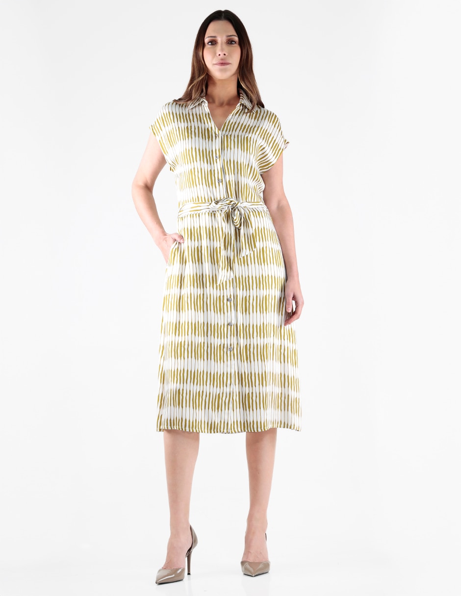 Vestido midi formal para mujer 4