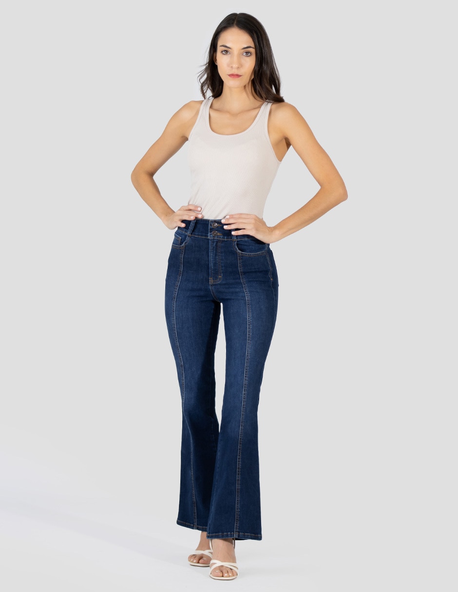 Jeans flare para mujer 2