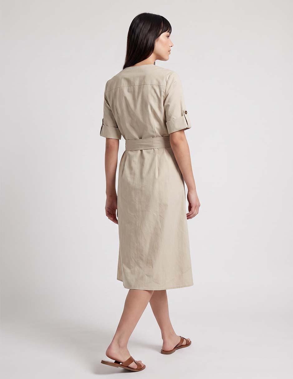 Vestido midi casual para mujer 2