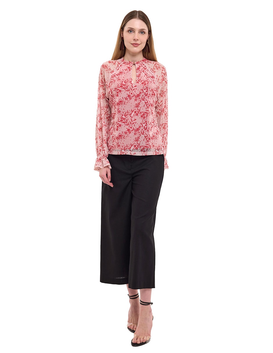 Blusa manga larga para mujer 3