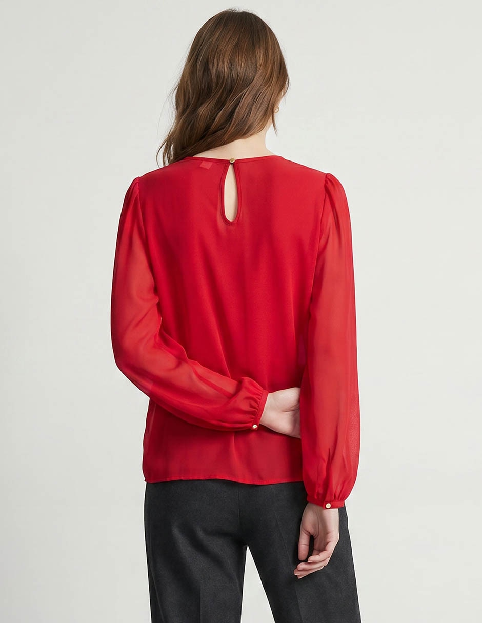 Blusa manga larga para mujer 2