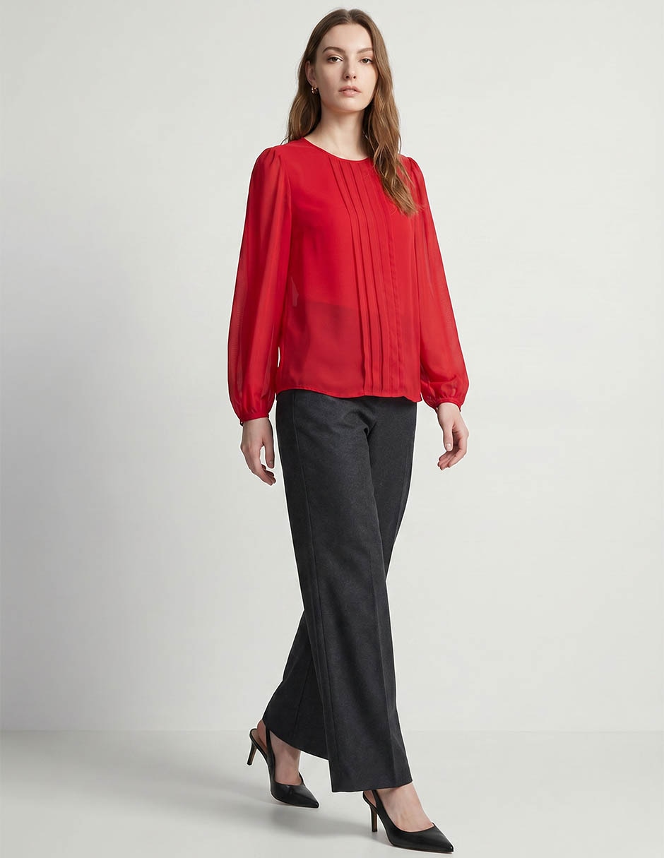 Blusa manga larga para mujer 3
