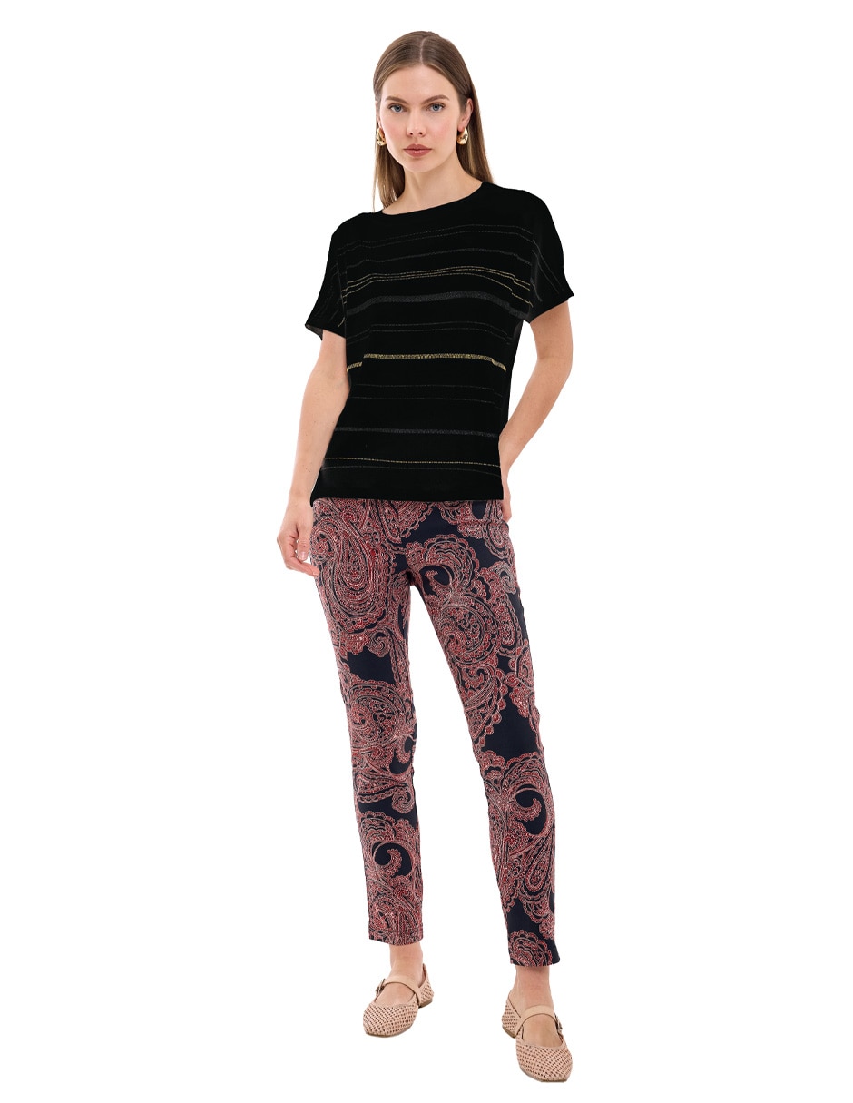 Blusa manga corta para mujer 3