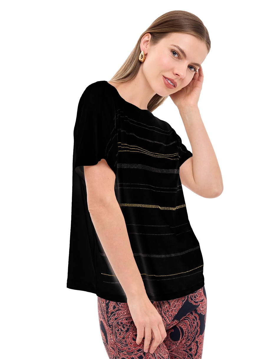 Blusa manga corta para mujer Blusa manga corta para mujer