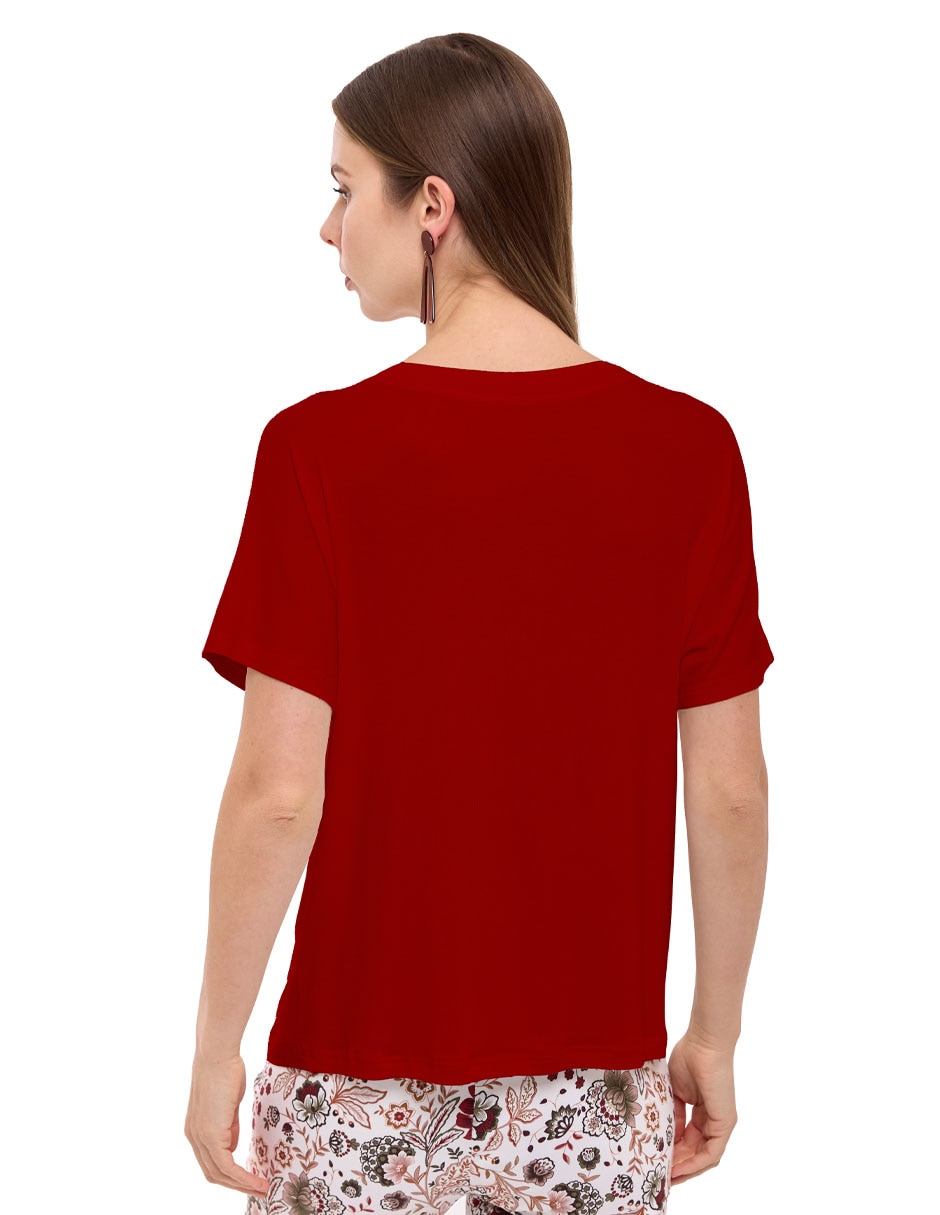 Blusa manga corta para mujer 2