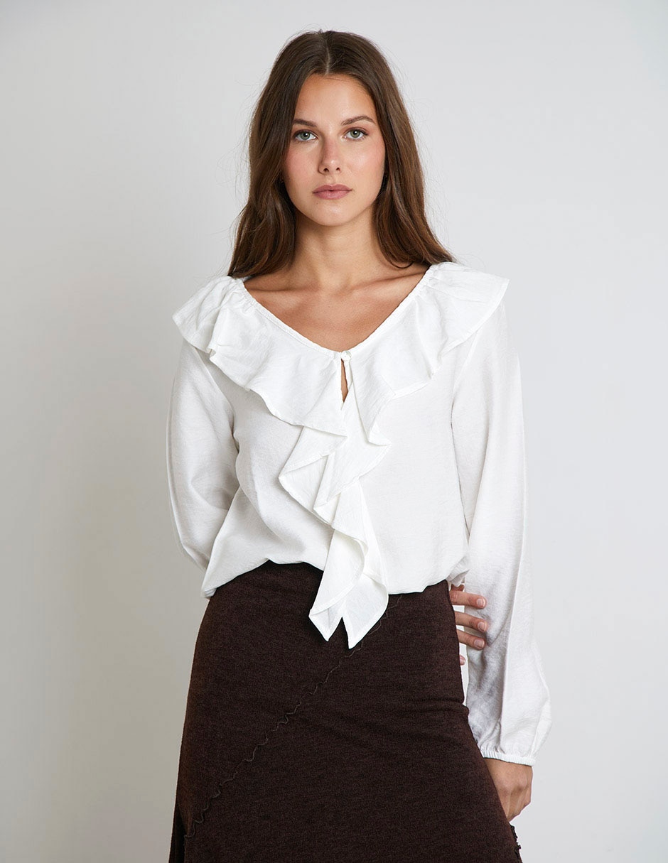 Blusa manga larga para mujer Blusa manga larga para mujer