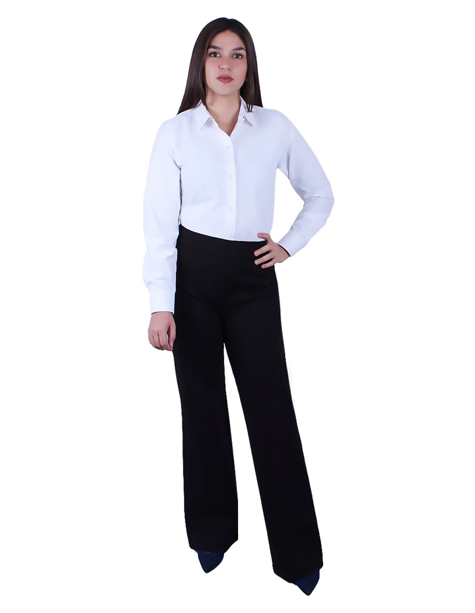 Blusa camisera manga larga para mujer 3