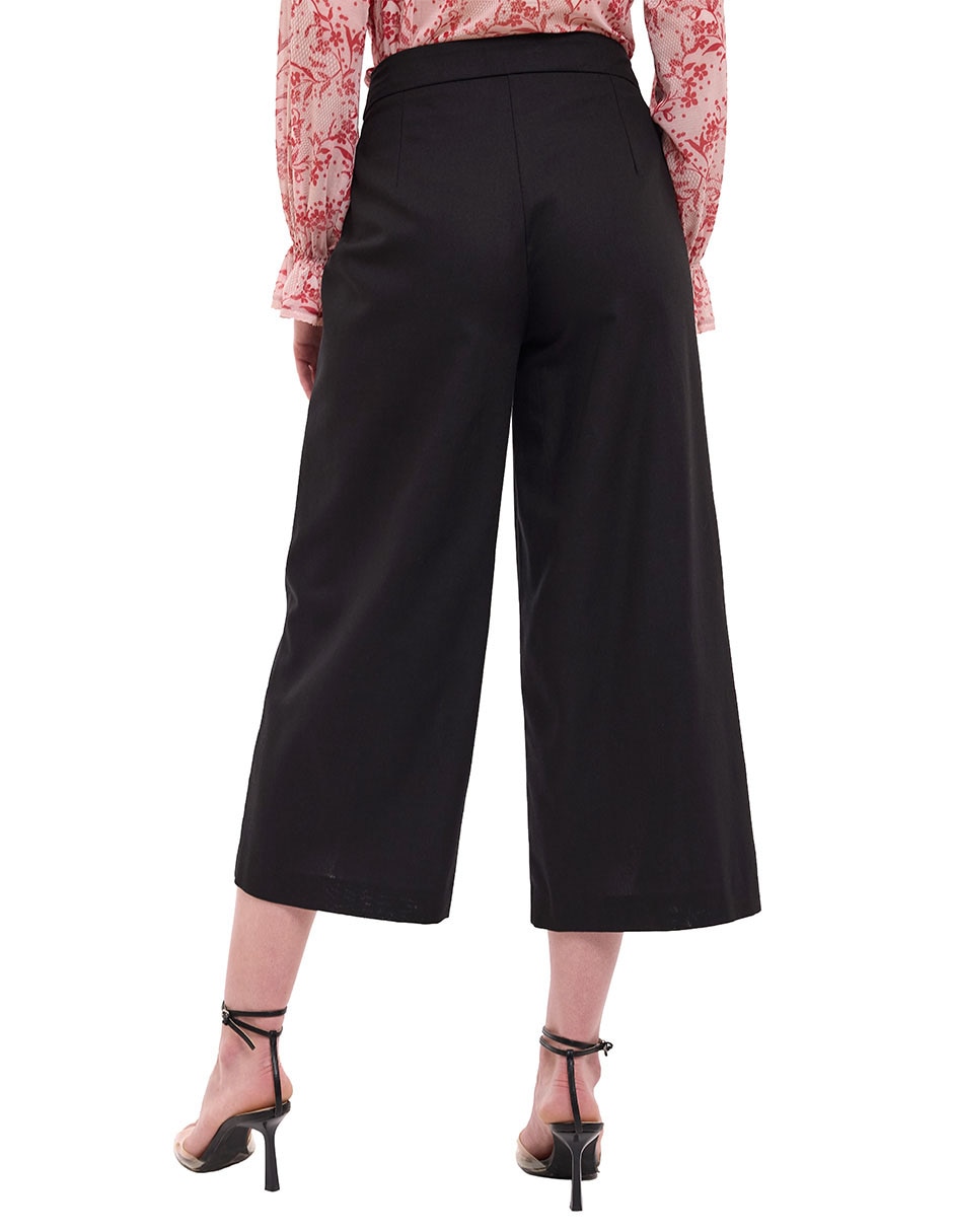 Pantalón regular amplio para mujer 2