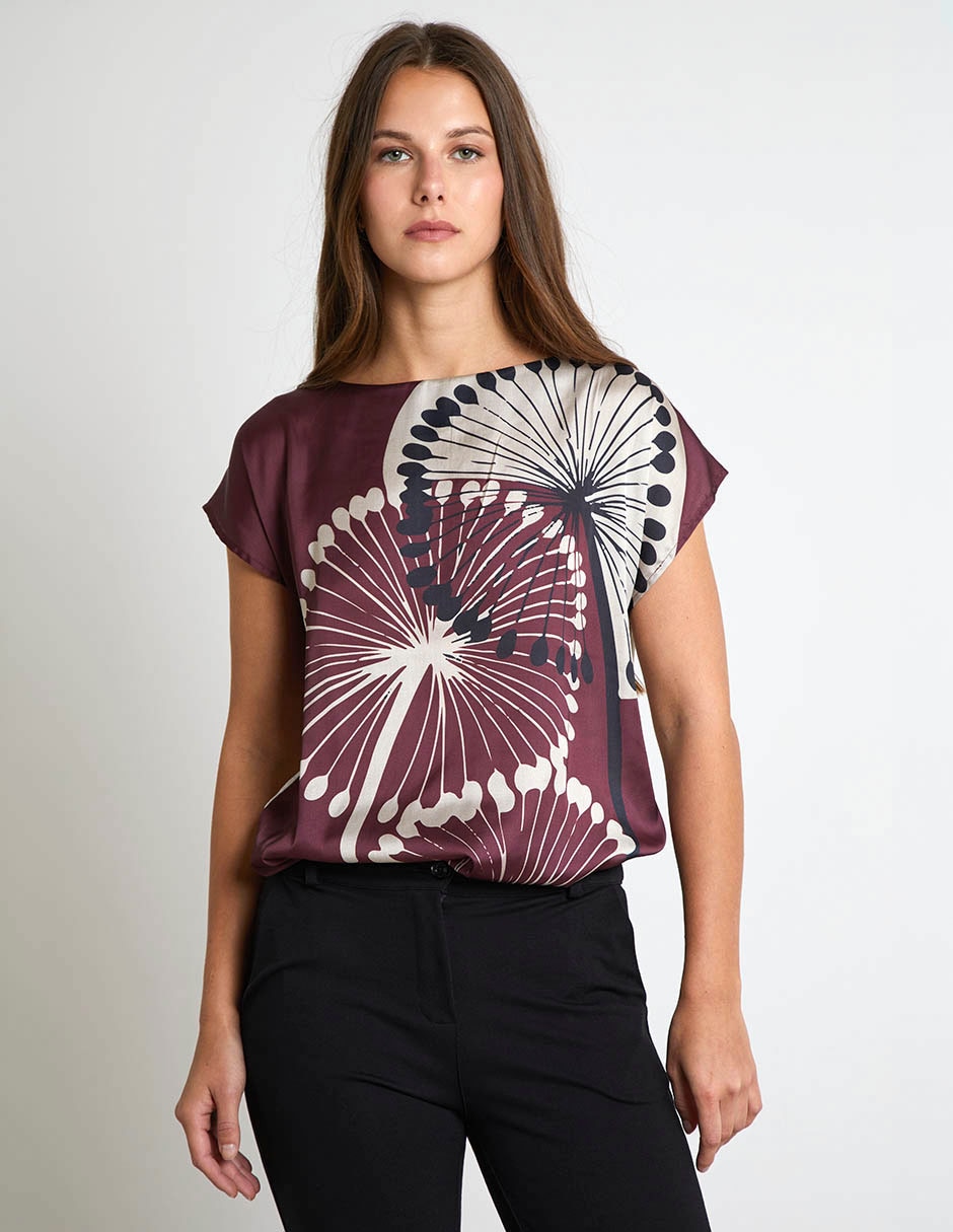 Blusa manga corta para mujer Blusa manga corta para mujer