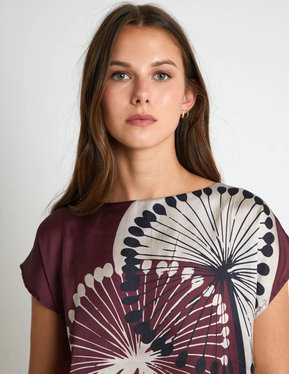 Blusa manga corta para mujer 5