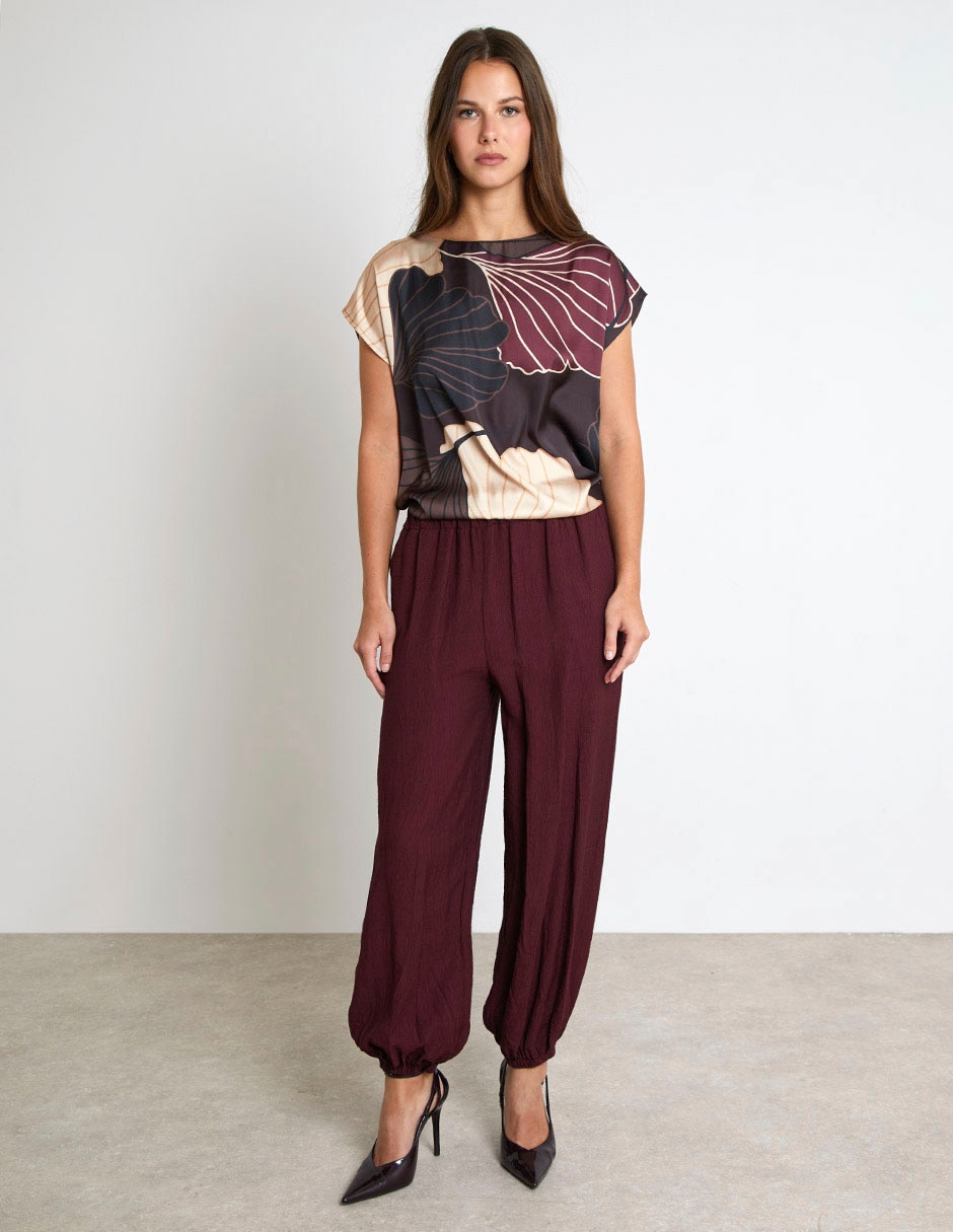 Blusa manga corta para mujer 4