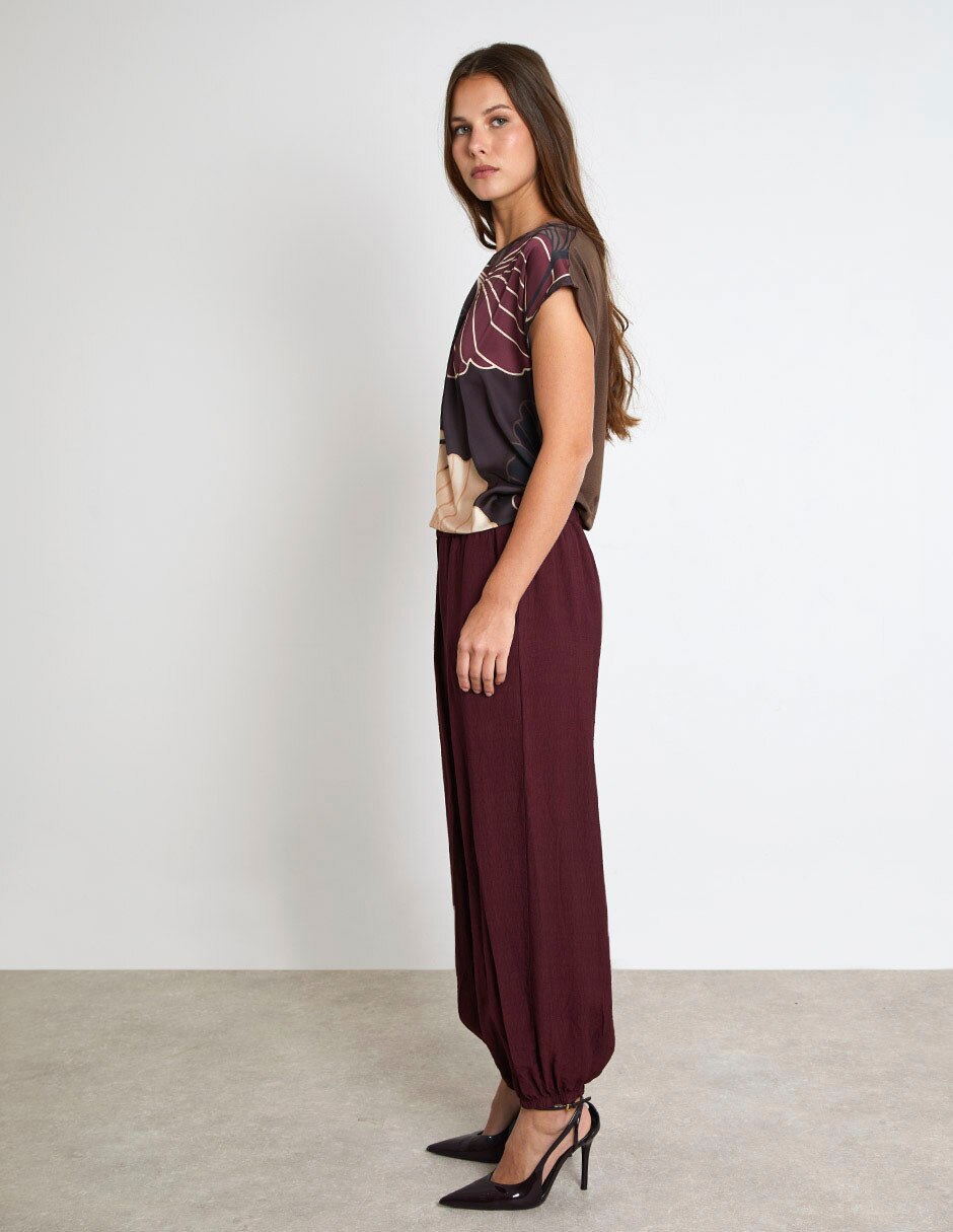 Pantalón easy pant relajado para mujer 3