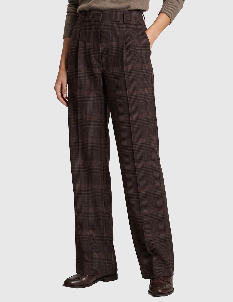 Pantalón de vestir amplio para mujer Pantalón de vestir amplio para mujer