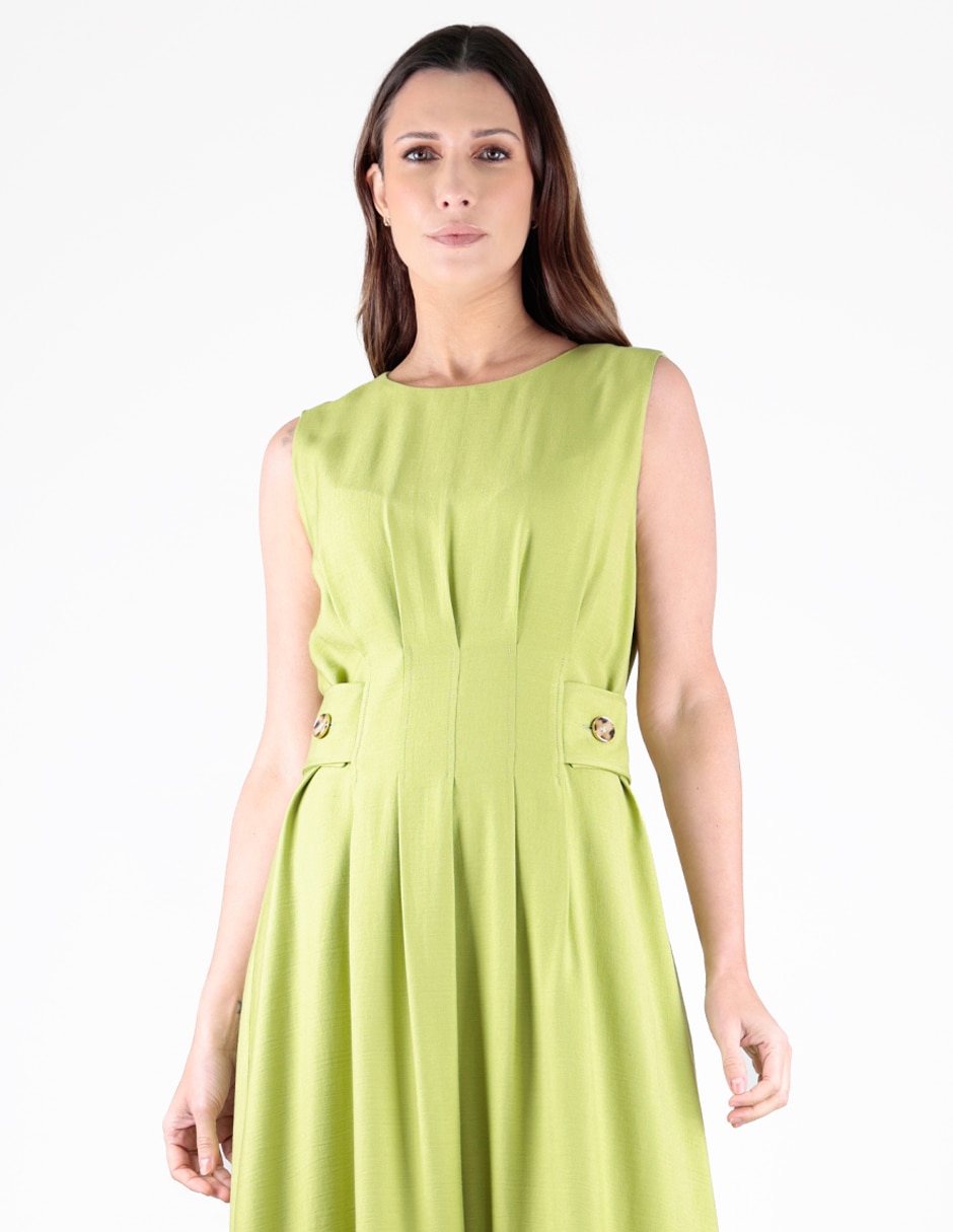 Vestido midi formal para mujer Vestido midi formal para mujer