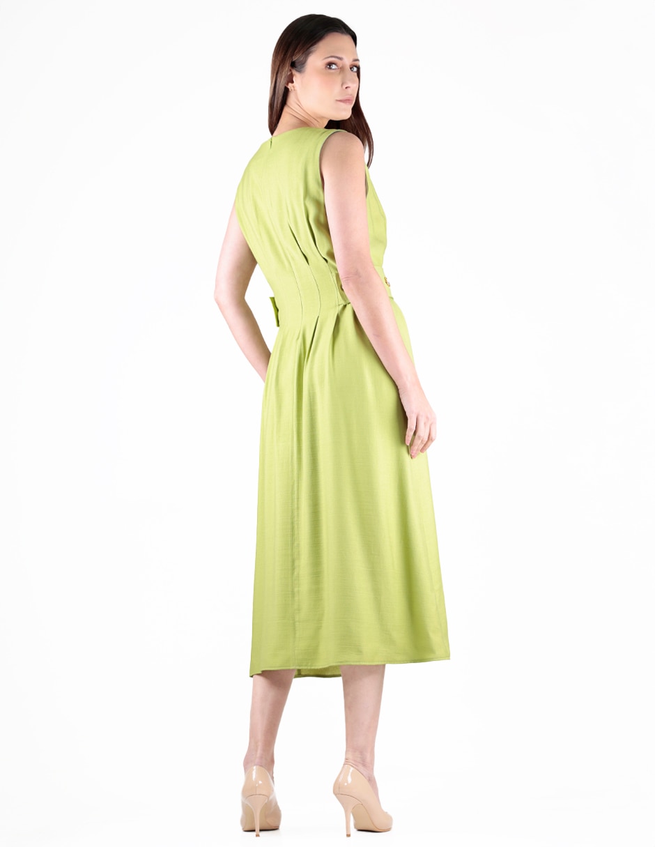 Vestido midi formal para mujer 2