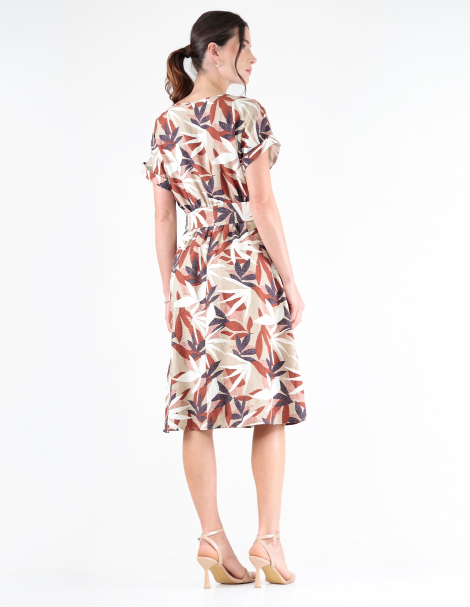 Vestido midi formal para mujer 4