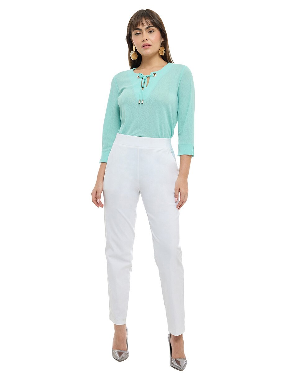 Pantalon recto para mujer 3