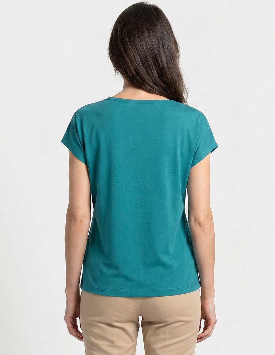 Blusa Alexis manga corta para mujer