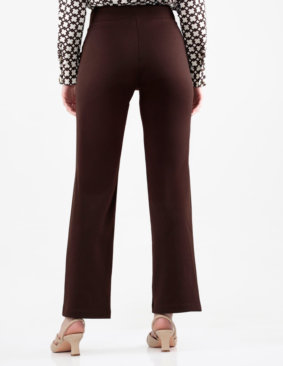 Pantalón regular regular para mujer