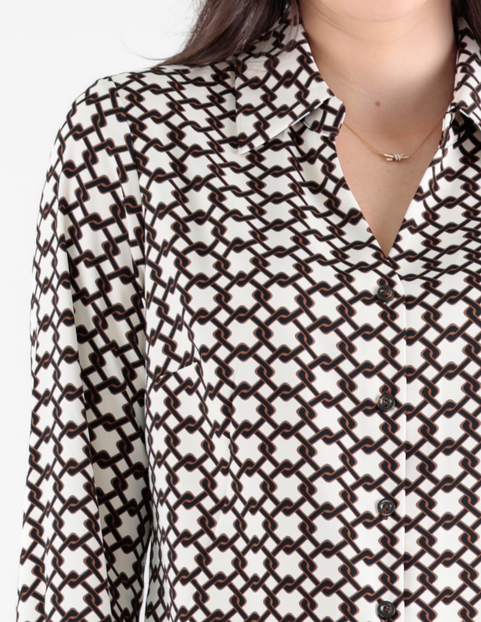 Blusa manga larga para mujer 3