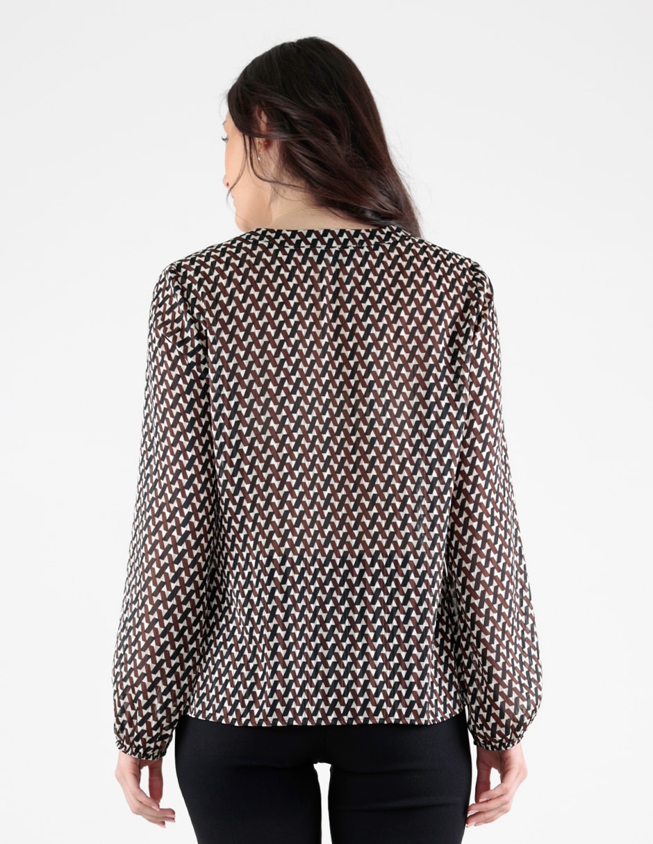 Blusa manga larga para mujer 2