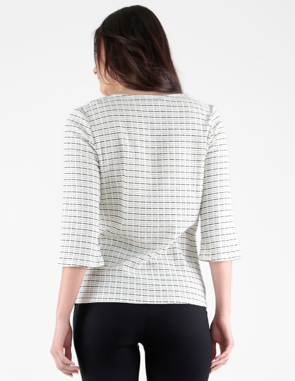 Blusa manga 3/4 para mujer 2
