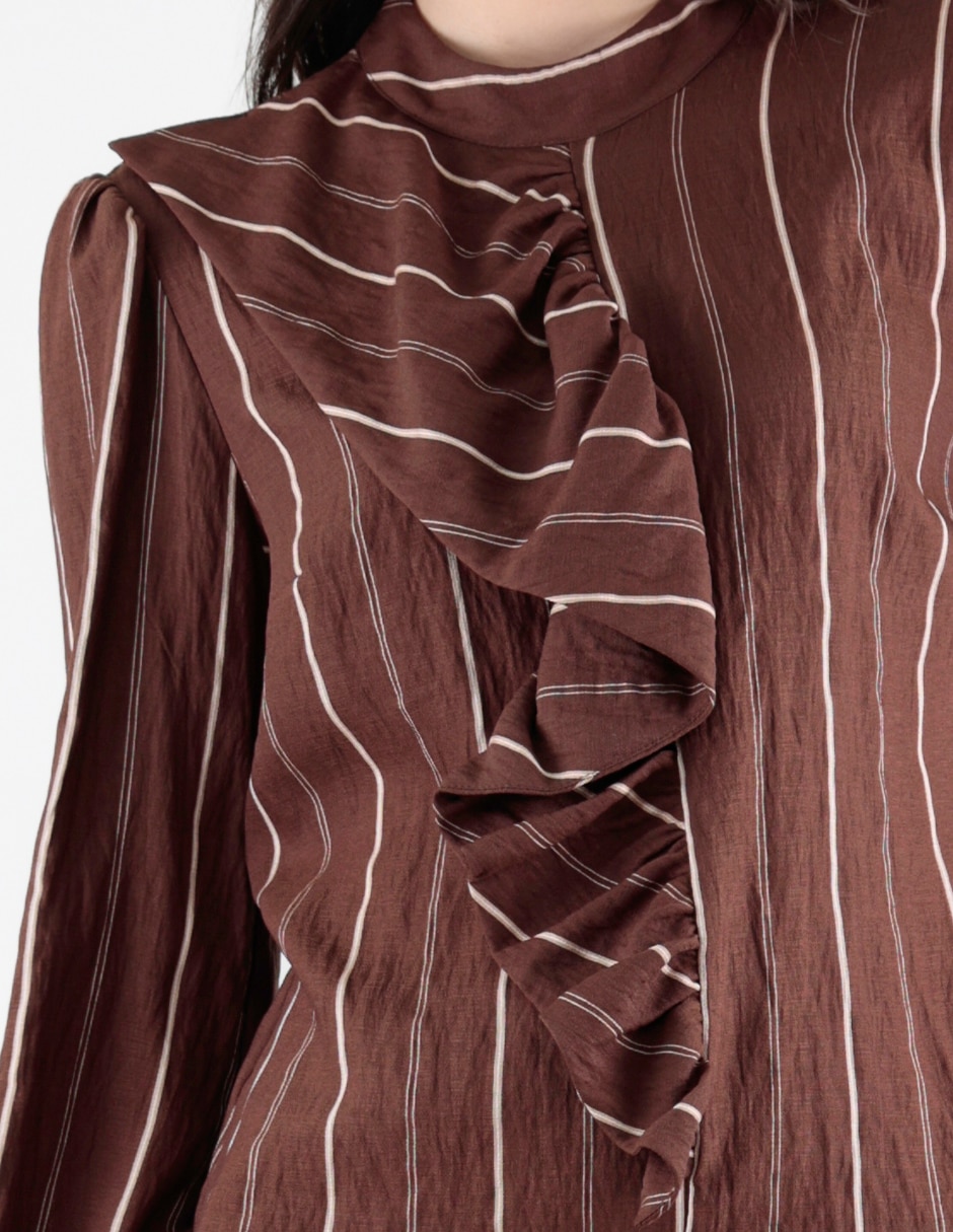 Blusa manga larga para mujer 3