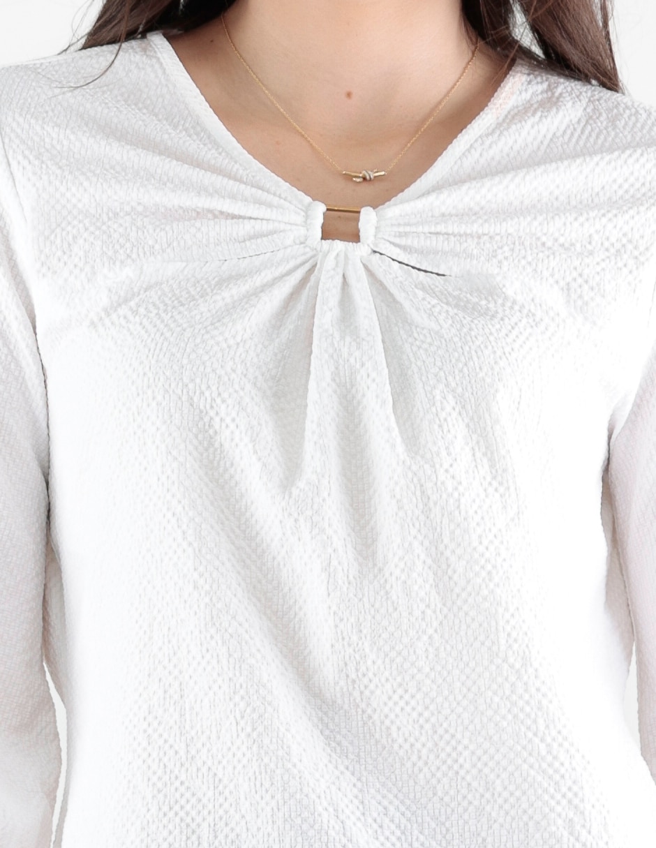 Blusa manga 3/4 para mujer 3