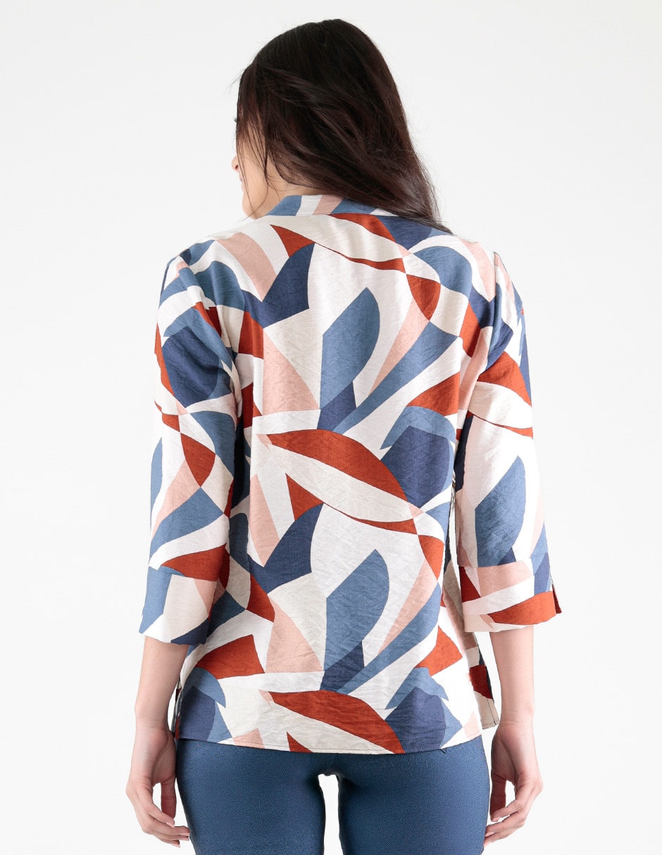 Blusa manga 3/4 para mujer 3
