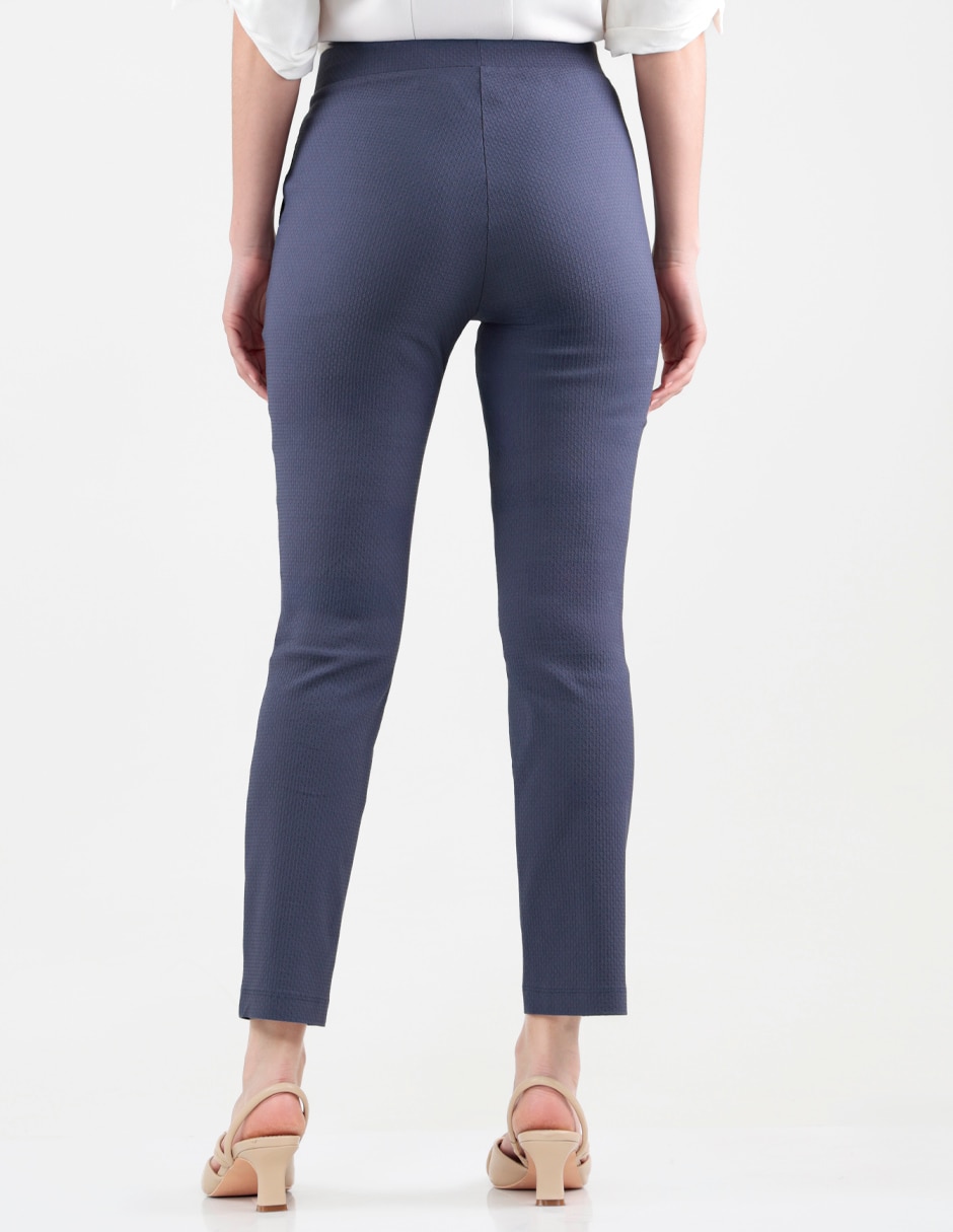 Pantalón regular recto para mujer 2