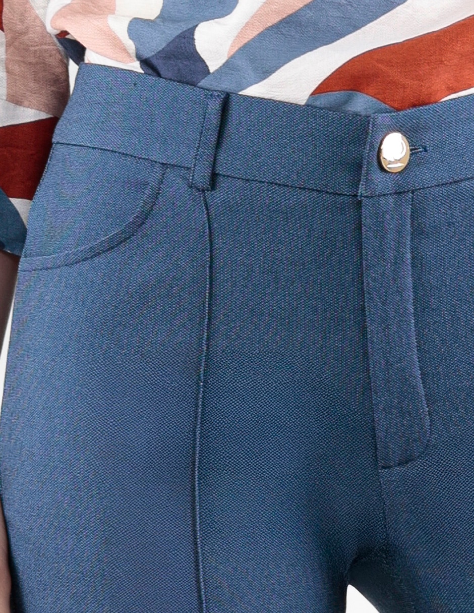 Pantalón flare acampanado para mujer 3