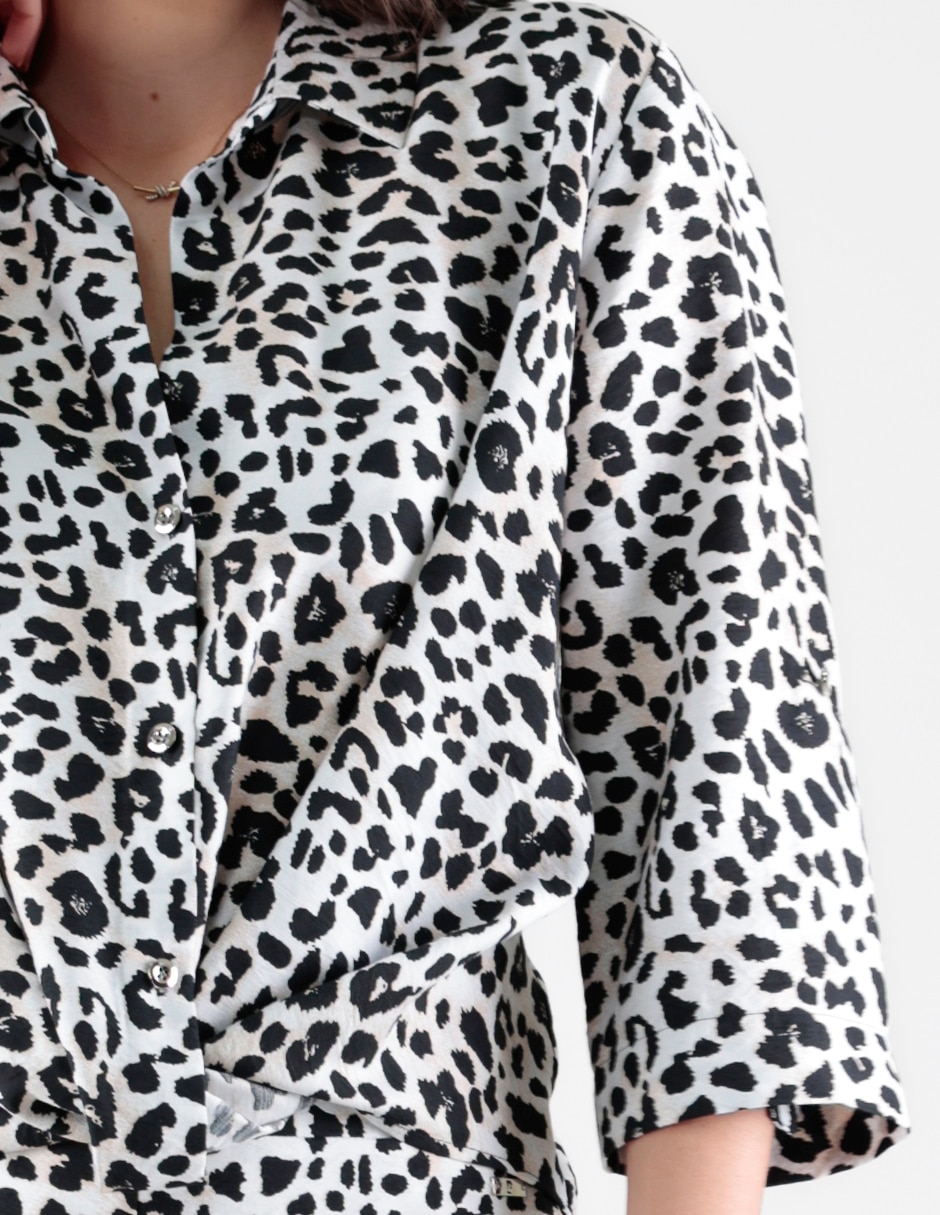 Blusa manga 3/4 para mujer 2