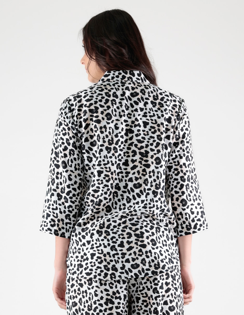 Blusa manga 3/4 para mujer 4