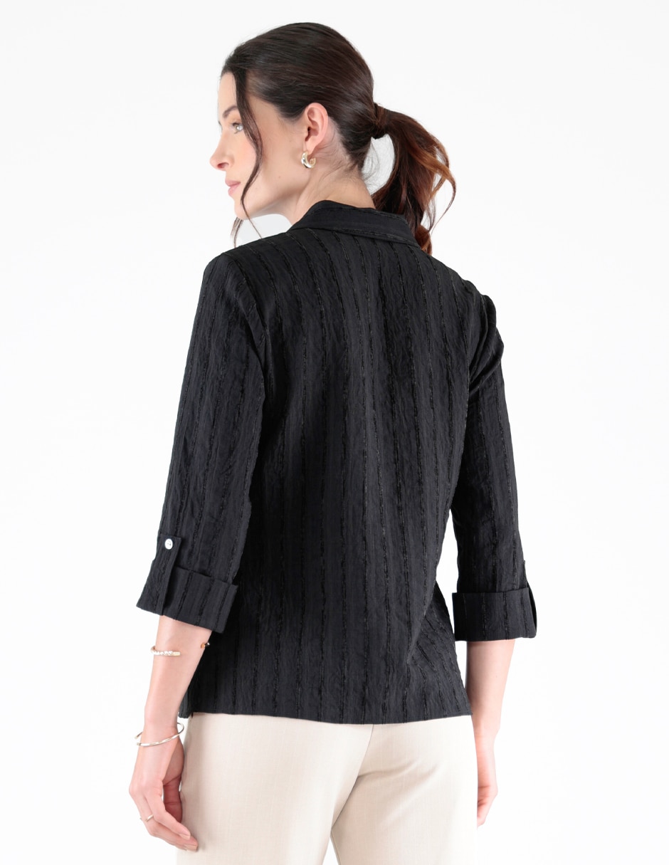 Blusa manga 3/4 para mujer