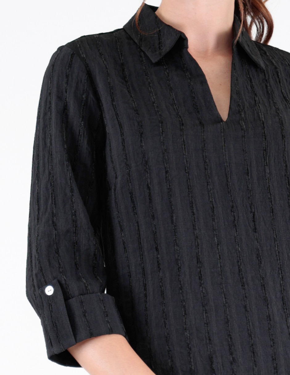 Blusa manga 3/4 para mujer