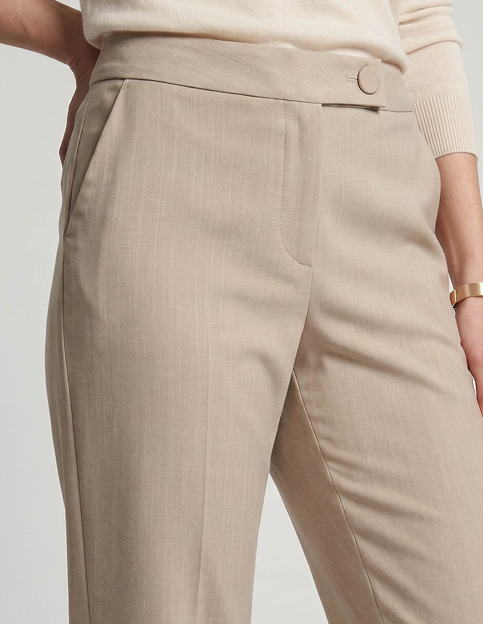 Pantalón regular para mujer 6