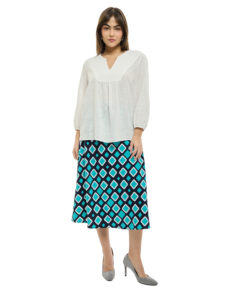 Blusa manga 3/4 para mujer 3