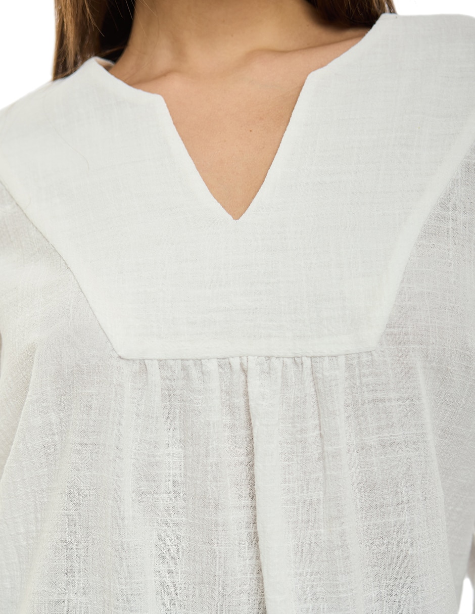 Blusa manga 3/4 para mujer 4