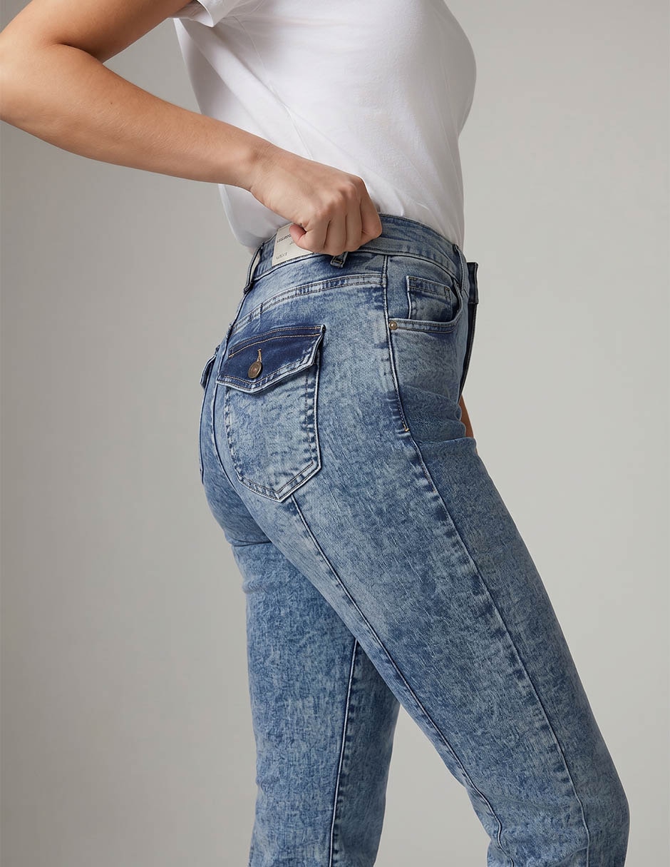 Jeans straight para mujer
