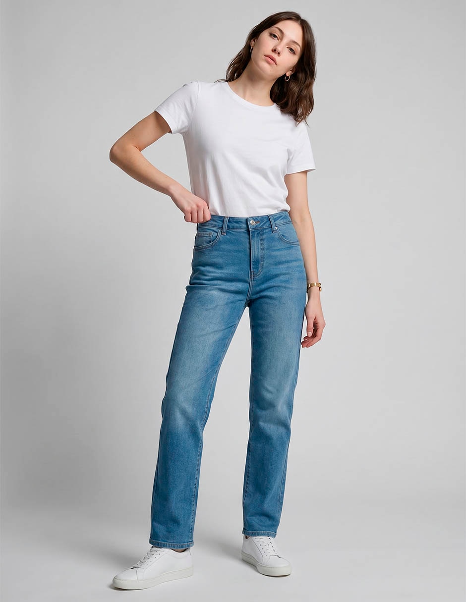Jeans straight para mujer Jeans straight para mujer