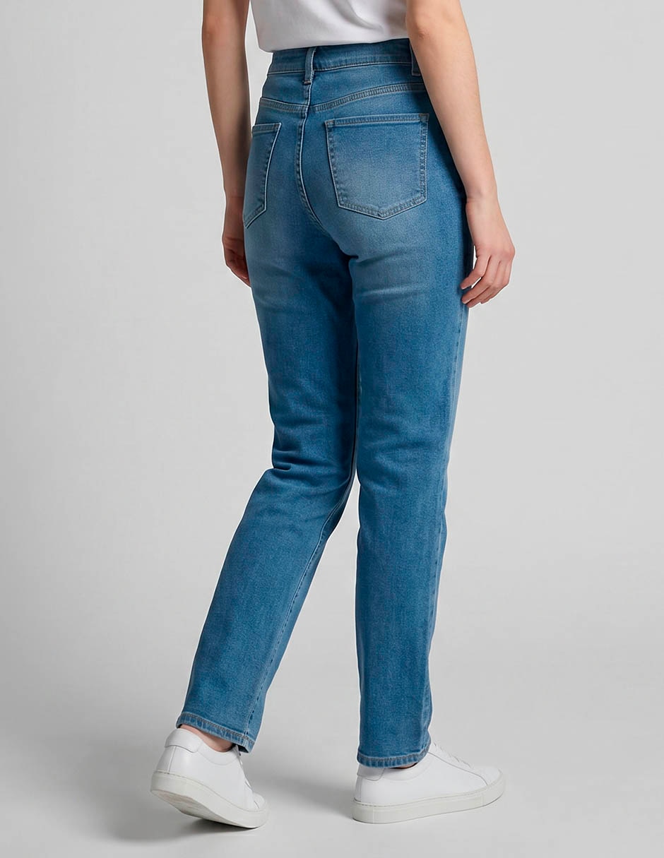 Jeans straight para mujer 3
