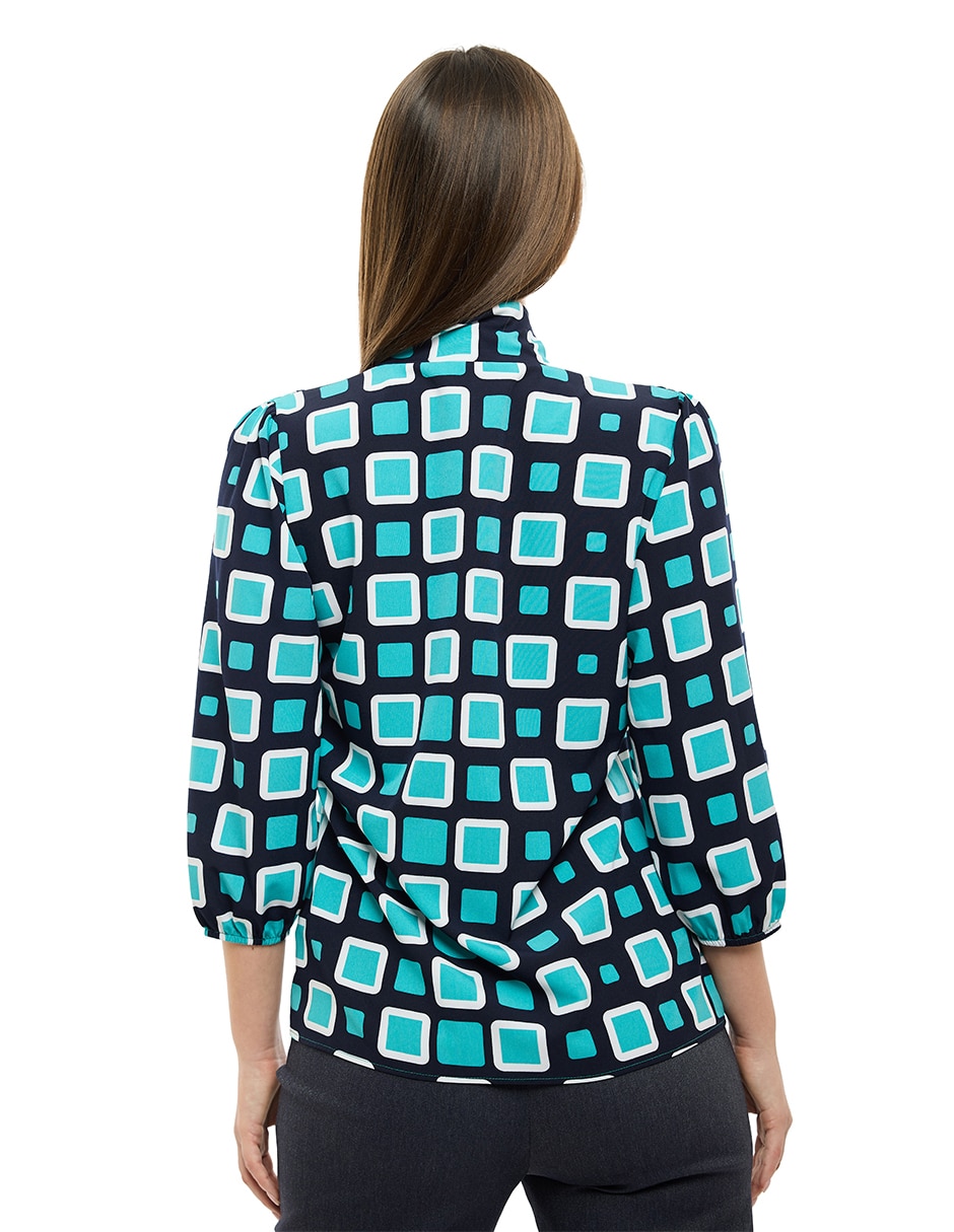 Blusa Alexis manga 3/4 para mujer