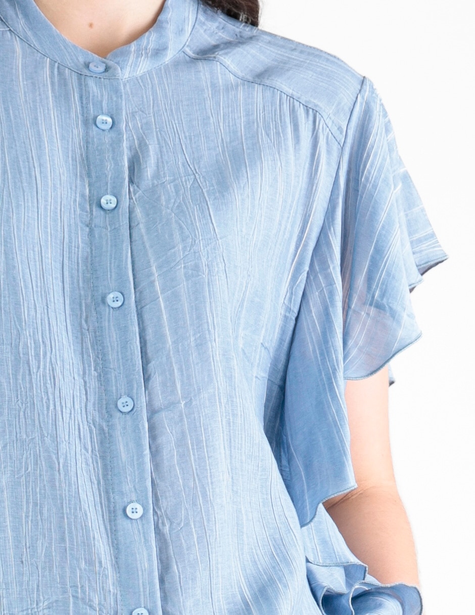 Blusa manga corta para mujer 3